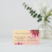 水彩フューシャのデイジー エンクロージャーカード (スタンド正面)