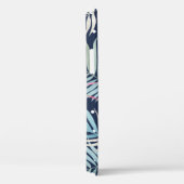 水彩フラミンゴ:ピンクのトロピカルエレガンス。 Case-Mate iPhoneケース (裏面 / 右)