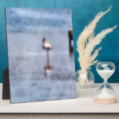 水彩フラミンゴ フォトプラーク (側面)