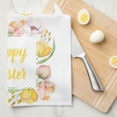 水彩フラル キッチンタオル (四つ折り)