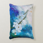 水彩フラワーアクセント枕 アクセントクッション (正面(垂直))