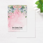 水彩フラワーイヤリングディスプレイカード (デスク)