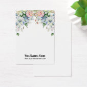 水彩フラワーイヤリングディスプレイカード (デスク)