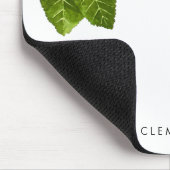 水彩フラワーズアジア|名前の追加 マウスパッド (コーナー)