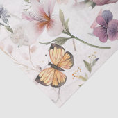 水彩フラワーズデコップティッシュ紙 薄葉紙 (詳細)