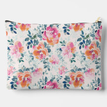 水彩フラワーパターンエレガントフローラ