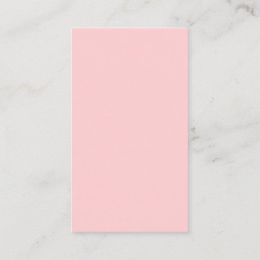 水彩フラワーピンク赤ちゃんシャワー予約リクエスト エンクロージャーカード (裏面)