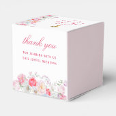 水彩フラワーファースト聖体ハート フェイバーボックス (裏面サイド)