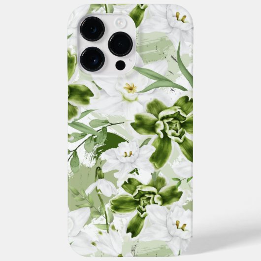 水彩フラワー2 Case-Mate iPhoneケース (裏面)