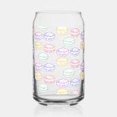 水彩フランスのマカロン ガラス缶 (右)