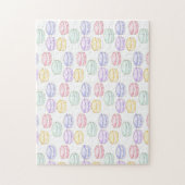 水彩フランスのマカロン ジグソーパズル (縦)