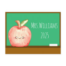 水彩フルーツアップル