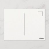 水彩フロリダ州アートマップ ポストカード (裏面)