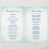 水彩フローラいかりヒトデビーチ結婚式 (裏面)