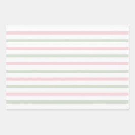 水彩フローラかわいらし赤面セージ ラッピングペーパーシート