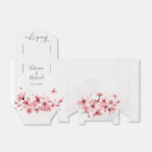 水彩フローラさくらんぼ結婚ブロッサム フェイバーボックス (折り畳みなし)