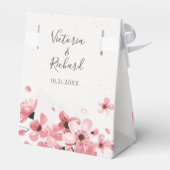 水彩フローラさくらんぼ結婚ブロッサム フェイバーボックス (裏面サイド)