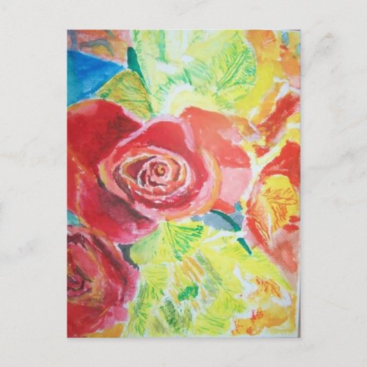 水彩フローラはがき シーズンポストカード (正面)