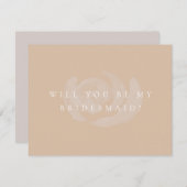 水彩フローラは私の花嫁カード セーブザデート (正面/裏面)