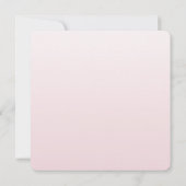 水彩フローラアイスクリームコーン名 ノートカード (裏面)