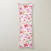 水彩フローラアートパタモダンーン ボディピロー (裏面 (縦))