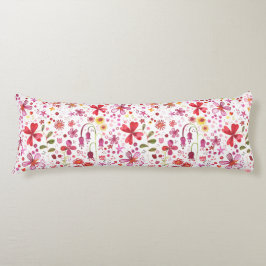 水彩フローラアートパタモダンーン ボディピロー