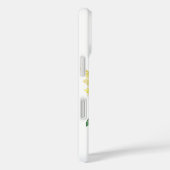 水彩フローライエローレッドワイルドフラワーモノグラム Case-Mate iPhoneケース (裏面 / 右)