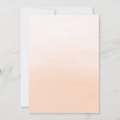 水彩フローラインプレッションブライダルシャワー招待状 招待状 (裏面)