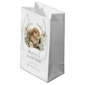 水彩フローライースターバニースモール抱き枕 スモールペーパーバッグ (裏面アングル)