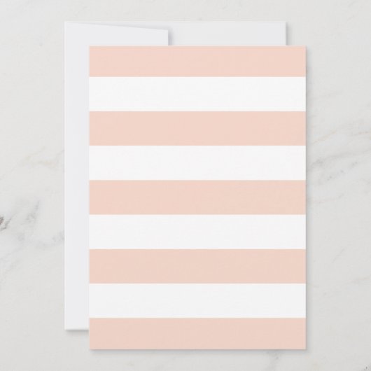 水彩フローラエレガンスブライダルシャワー 招待状 (裏面)