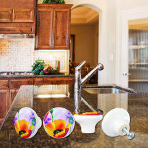 水彩フローラオレンジカリフォルニアポピー