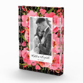 水彩フローラカスタムウェディングフォトブロック フォトブロック (右)