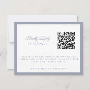 水彩フローラガーデンパーティー結婚クレスト 出欠カード