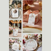 水彩フローラキンセアニェラ ペーパープレート