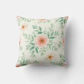 水彩フローラクッション クッション (裏面)