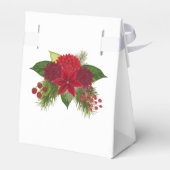 水彩フローラクリスマス フェイバーボックス (裏面サイド)