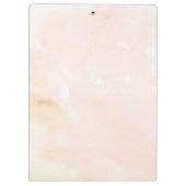 水彩フローラケーキデザイン名ロゴ クリップボード (裏面)