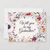 水彩フローラゴッドマザー提案カード (正面)