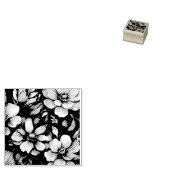 水彩フローラゴム印 ラバースタンプ (押印)