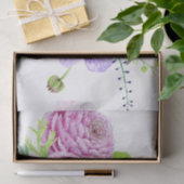 水彩フローラサマー結婚ズ 薄葉紙 (ギフト)