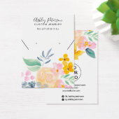 水彩フローラジュエリーイヤリングネックレスディスプレイ (デスク)