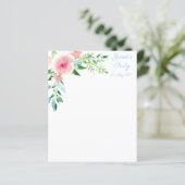 水彩フローラスクラップブック紙 (スタンド正面)