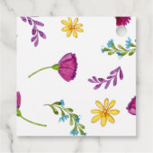 水彩フローラスペインのフィエスタキンセニェラ フェイバータグ (裏面)