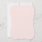 水彩フローラスワンプリンセス誕生日ティーパーティー 招待状 (裏面)