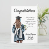 水彩フローラダークスキンガールおめでとう (スタンド正面)