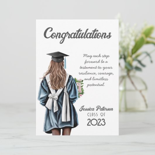 水彩フローラダークスキンガールおめでとう (スタンド正面)