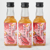 水彩フローラダービーデイミニ リキュールボトルラベル (ボトル)