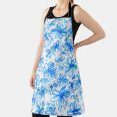 水彩フローラチンツキュート柄 エプロン (インサイチュ)