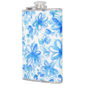 水彩フローラチンツキュート柄 フラスク (左)