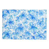 水彩フローラチンツキュート柄 枕カバー (裏面)